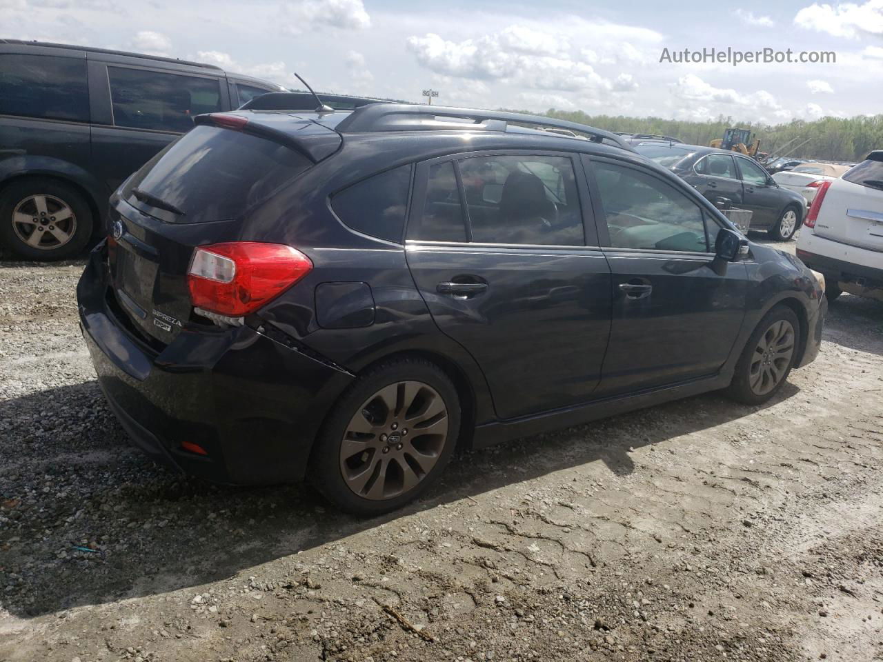 2016 Subaru Impreza Sport Premium Black vin: JF1GPAP65G8317283