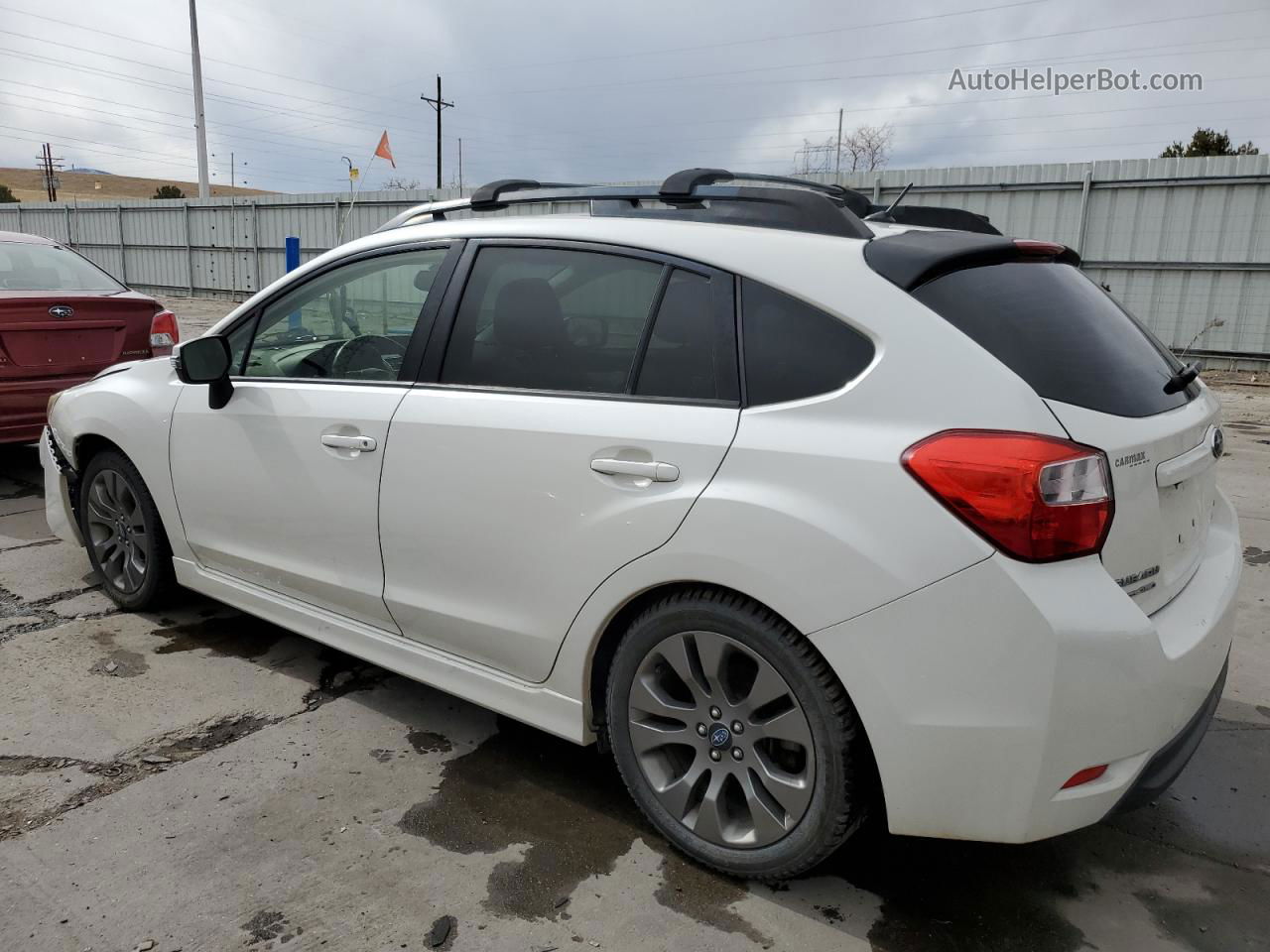 2016 Subaru Impreza Sport Premium White vin: JF1GPAP65G9231028