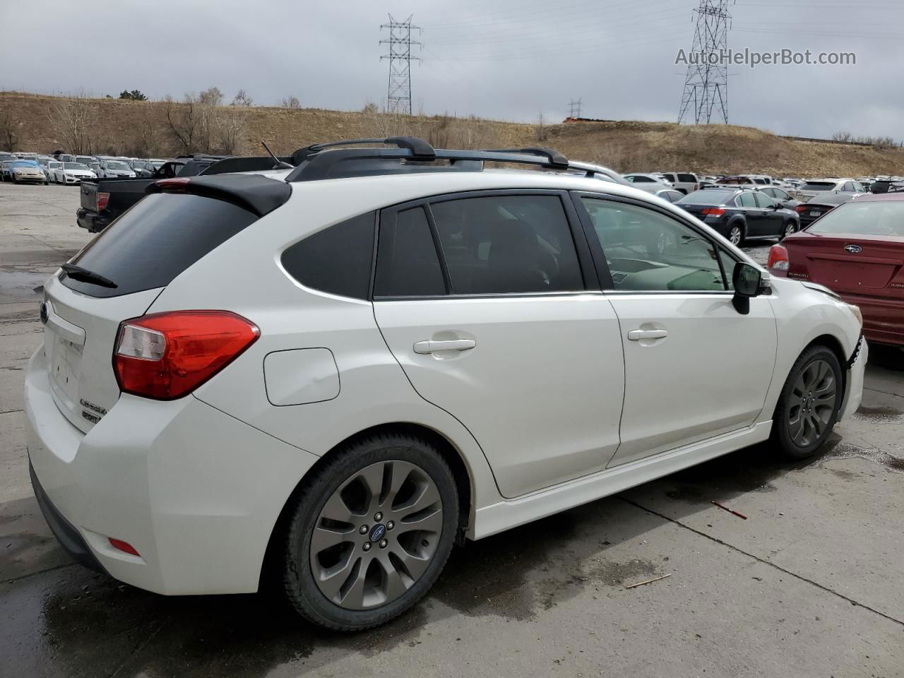 2016 Subaru Impreza Sport Premium White vin: JF1GPAP65G9231028