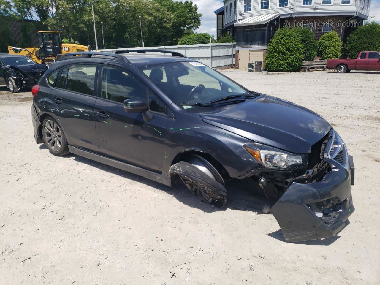 2016 Subaru Impreza Sport Premium Gray vin: JF1GPAP66G8280096