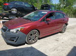 2016 Subaru Impreza Sport Premium Burgundy vin: JF1GPAP66GG336883