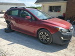 2016 Subaru Impreza Sport Premium Burgundy vin: JF1GPAP66GG336883