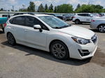 2016 Subaru Impreza Sport Premium White vin: JF1GPAP66GH266800