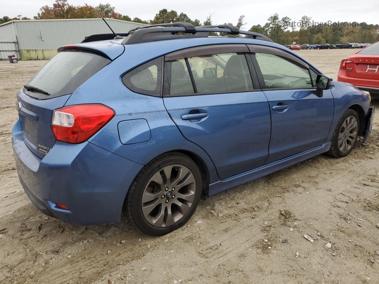 2016 Subaru Impreza Sport Premium Синий vin: JF1GPAP67G8244059