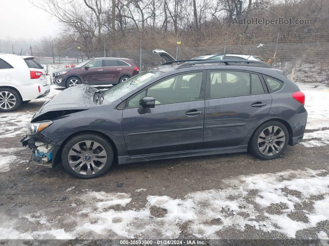 2016 Subaru Impreza 2.0i Sport Premium Navy vin: JF1GPAP67G8254980