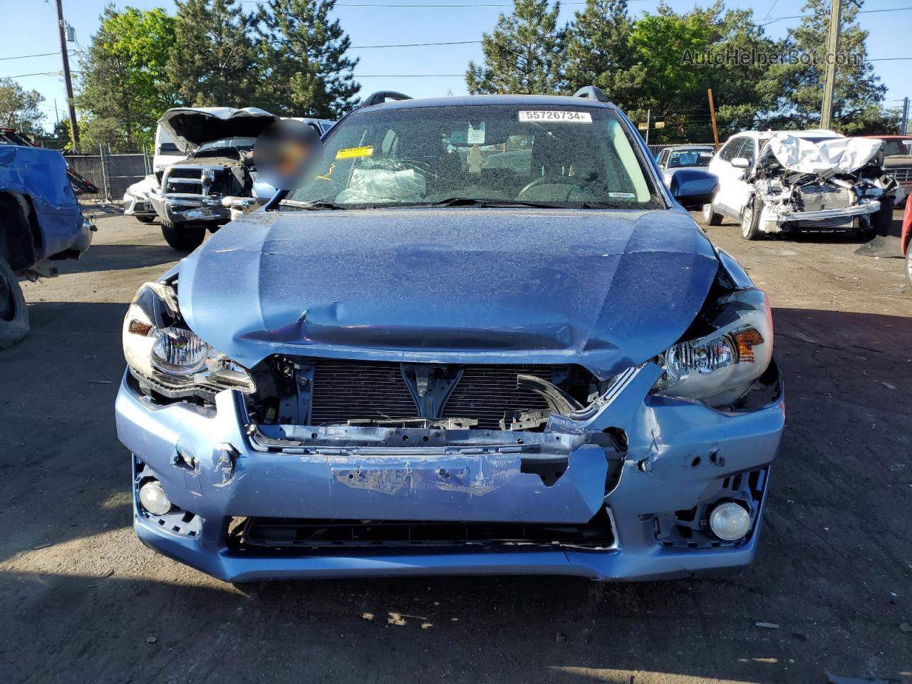 2016 Subaru Impreza Sport Premium Blue vin: JF1GPAP67G8315406