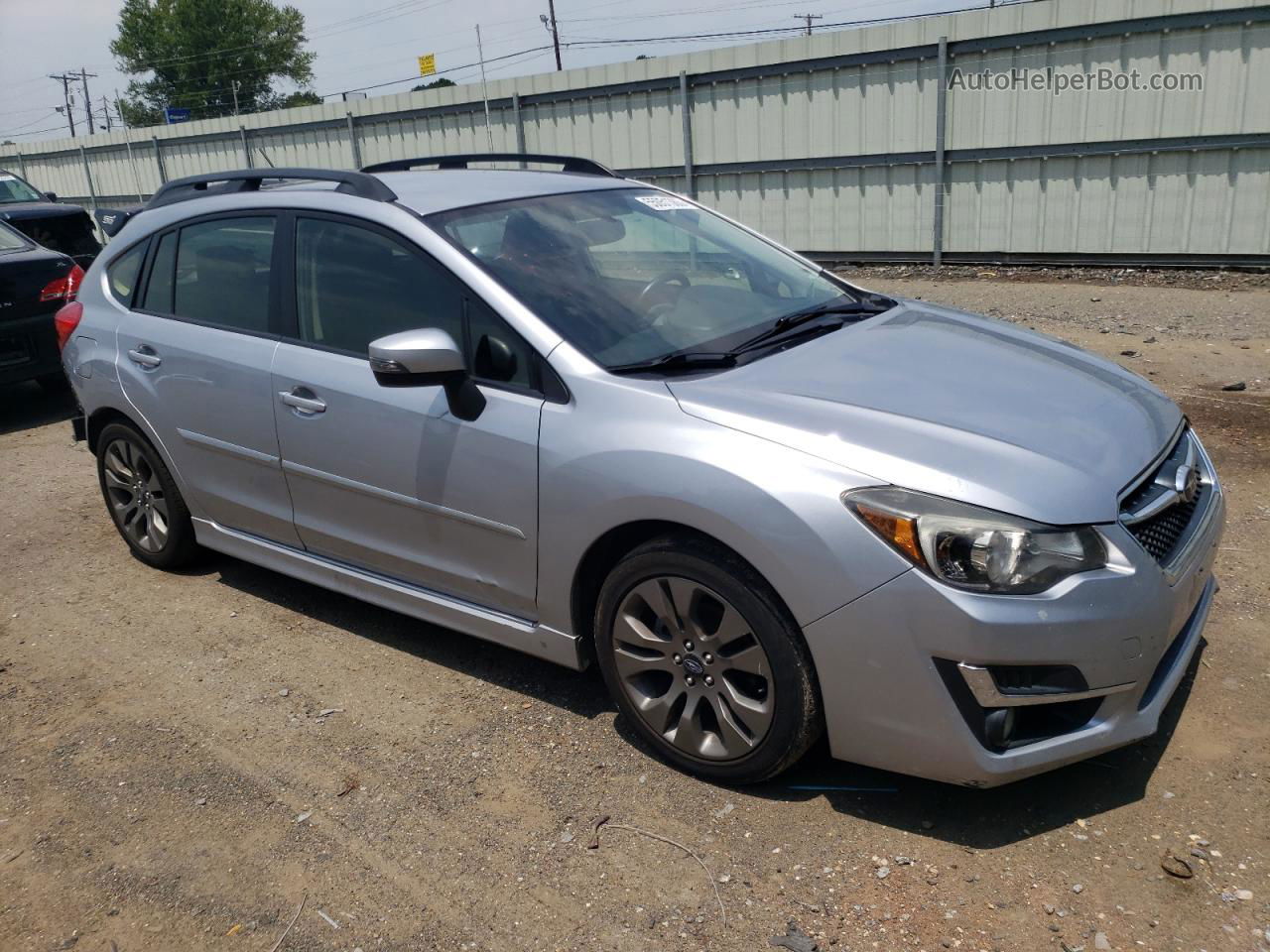 2016 Subaru Impreza Sport Premium Silver vin: JF1GPAP69G8220023