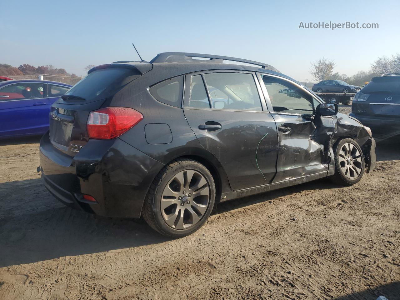 2016 Subaru Impreza Sport Premium Black vin: JF1GPAP69G8240465