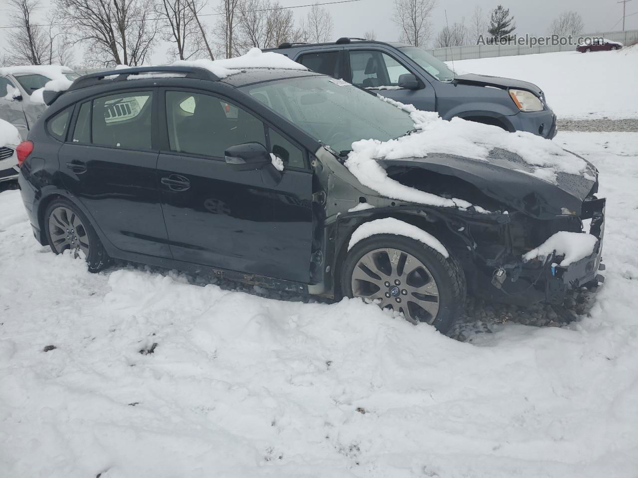 2016 Subaru Impreza Sport Premium Black vin: JF1GPAP69G8263888