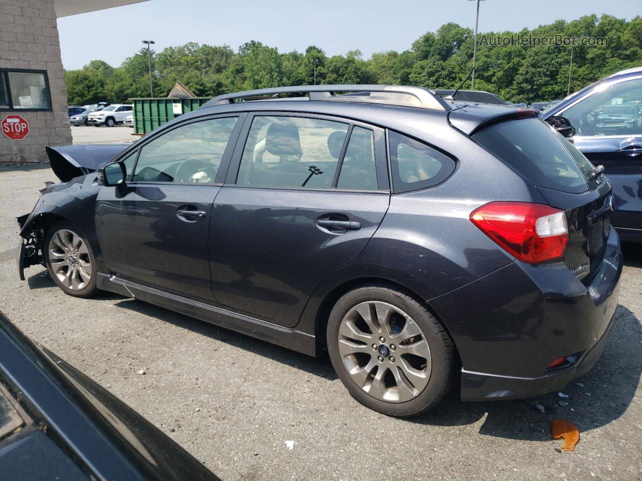 2016 Subaru Impreza Sport Premium Gray vin: JF1GPAP69G8317268