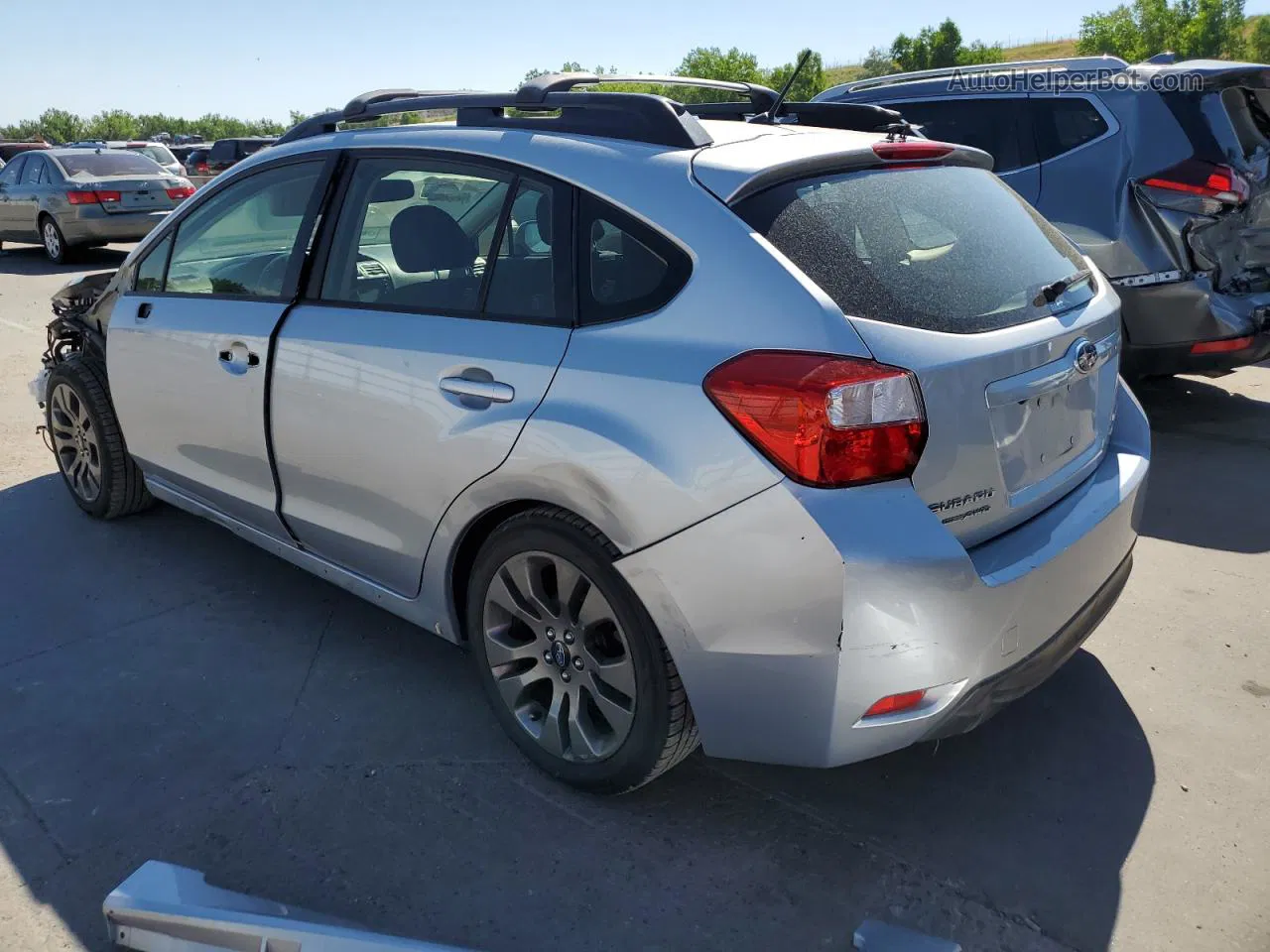 2016 Subaru Impreza Sport Premium Серебряный vin: JF1GPAP69GG265310