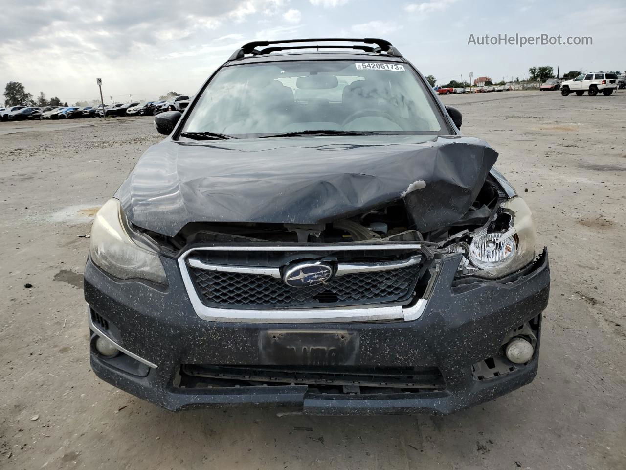 2016 Subaru Impreza Sport Premium Черный vin: JF1GPAP69GH296129