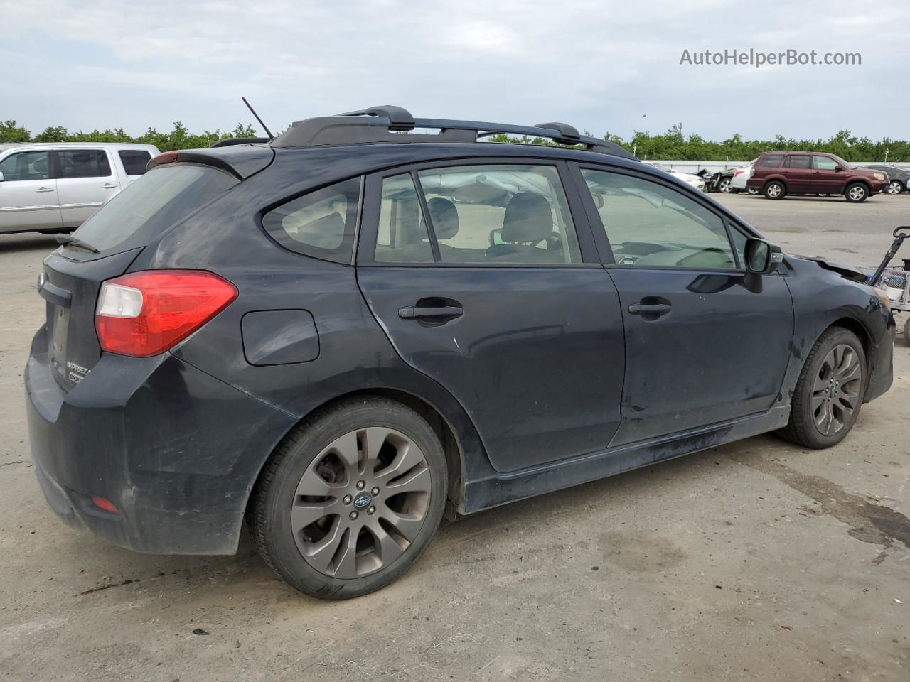 2016 Subaru Impreza Sport Premium Черный vin: JF1GPAP69GH296129