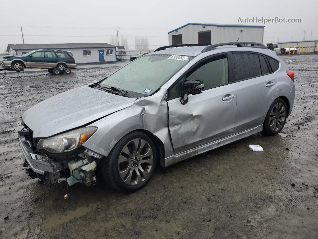 2016 Subaru Impreza Sport Premium Серебряный vin: JF1GPAP6XG8289187