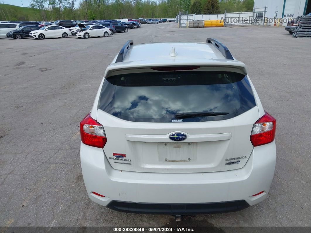 2016 Subaru Impreza 2.0i Sport Premium White vin: JF1GPAS60G8247912