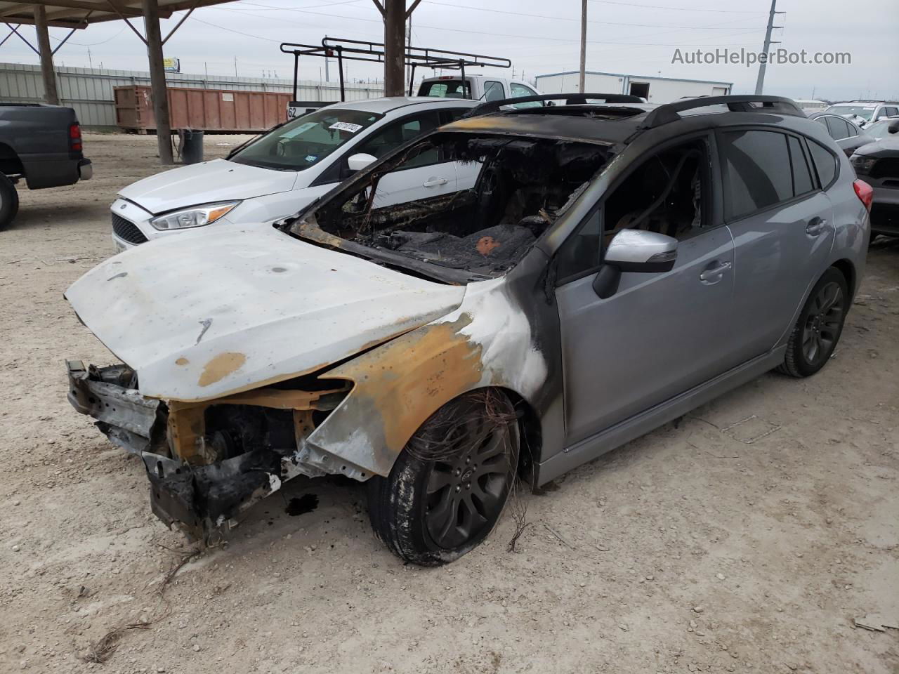 2016 Subaru Impreza Sport Silver vin: JF1GPAS6XG8229661