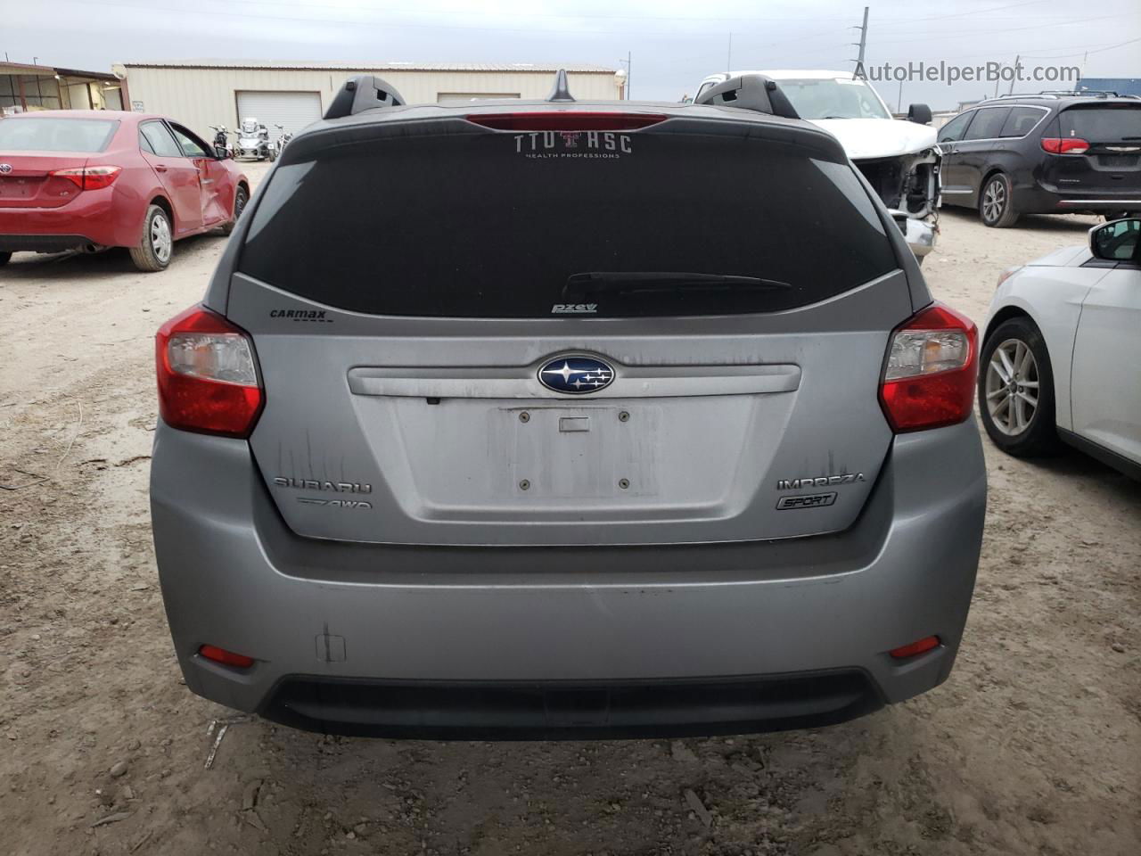 2016 Subaru Impreza Sport Silver vin: JF1GPAS6XG8229661