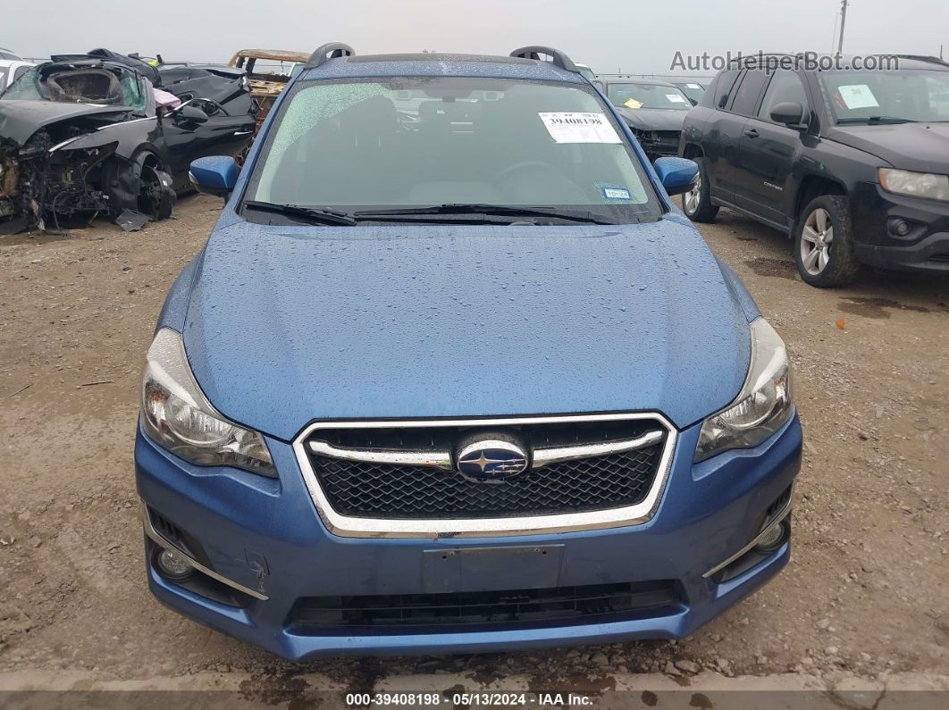 2016 Subaru Impreza 2.0i Sport Premium Light Blue vin: JF1GPAS6XGH321692