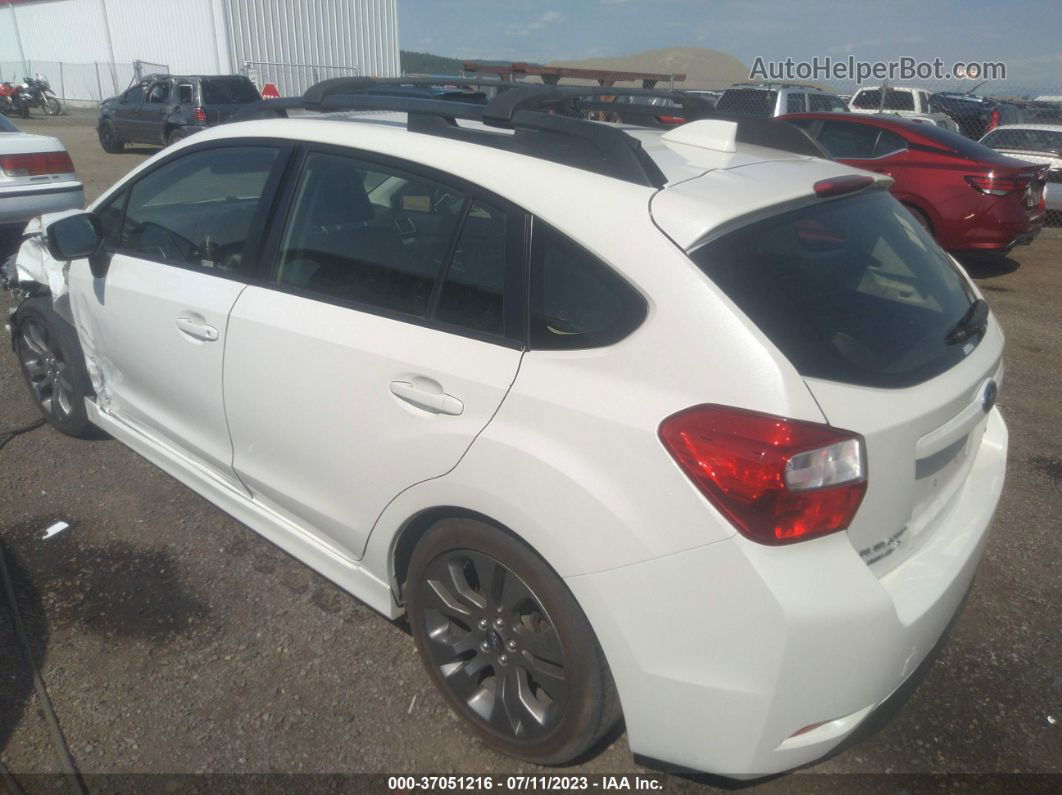 2016 Subaru Impreza Wagon 2.0i Sport Limited Белый vin: JF1GPAU60G8271981