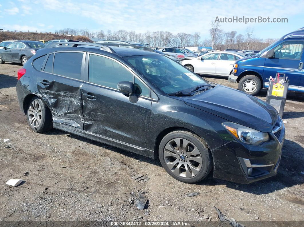 2016 Subaru Impreza 2.0i Sport Limited Black vin: JF1GPAU61G8313770