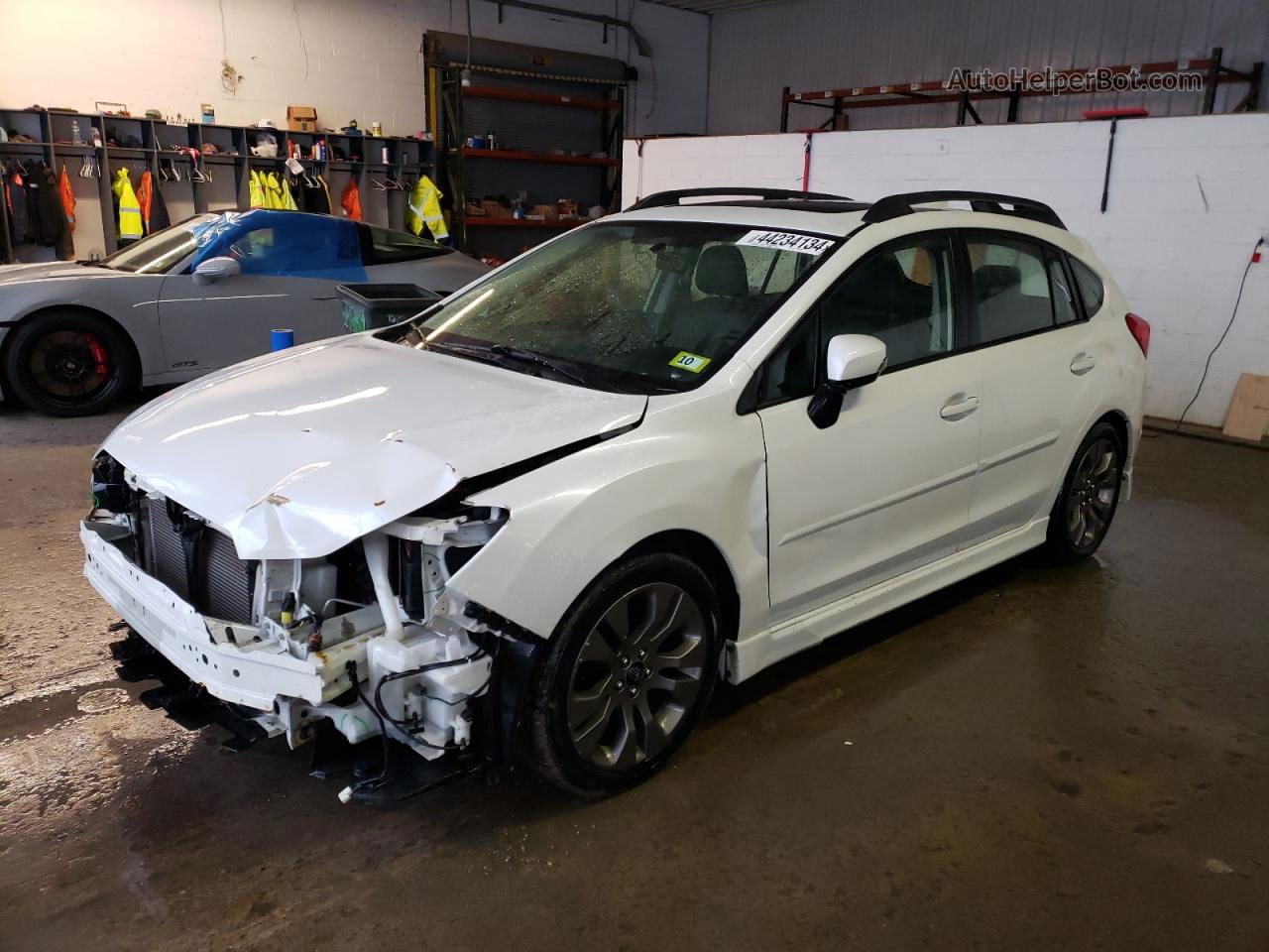 2016 Subaru Impreza Sport Limited White vin: JF1GPAU62G8317259