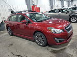 2016 Subaru Impreza Sport Limited Burgundy vin: JF1GPAU62G8349449