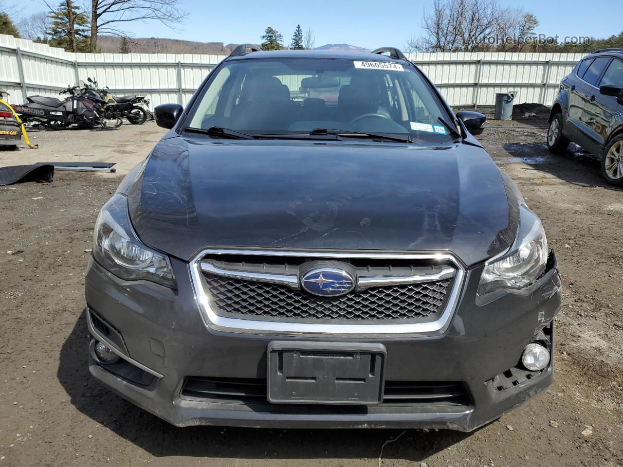 2016 Subaru Impreza Sport Limited Черный vin: JF1GPAU62GH246726