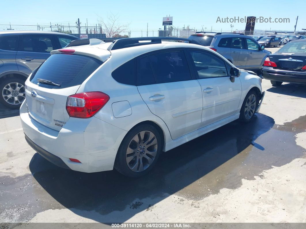 2016 Subaru Impreza 2.0i Sport Limited Белый vin: JF1GPAY60G8346706