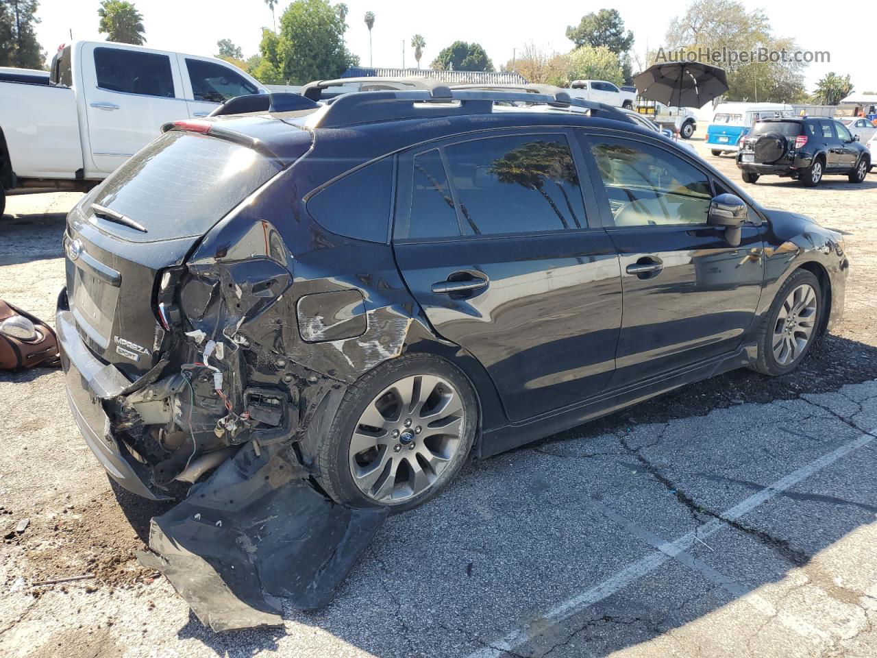 2016 Subaru Impreza Sport Limited Black vin: JF1GPAY64G8248438