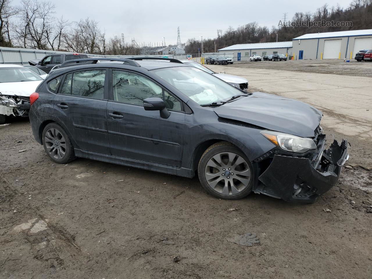 2016 Subaru Impreza Sport Limited Black vin: JF1GPAY66G8322717