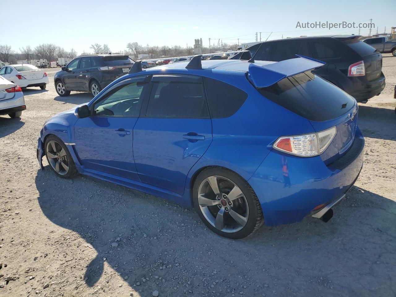 2009 Subaru Impreza Wrx Sti Синий vin: JF1GR896X9L803197