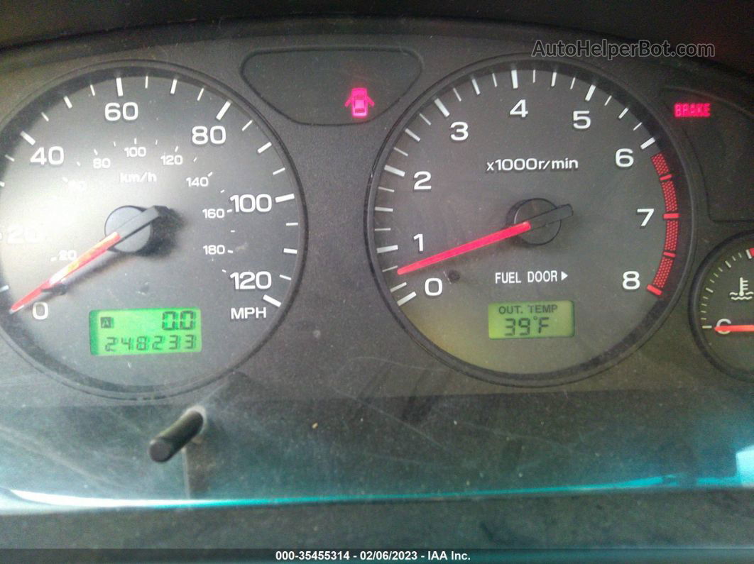 Price & History 2002 Subaru Forester L 2.5l Sohc Smpi 16-valve 4