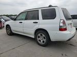 2006 Subaru Forester 2.5x White vin: JF1SG63606G757509