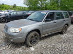 2006 Subaru Forester 2.5x Silver vin: JF1SG63606H726156