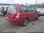 2006 Subaru Forester 2.5x Red vin: JF1SG63616H704781