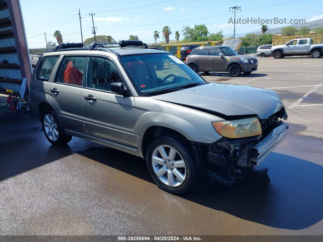 2006 Subaru Forester 2.5x Gray vin: JF1SG63616H720138