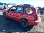 2006 Subaru Forester 2.5x Red vin: JF1SG63626H719208