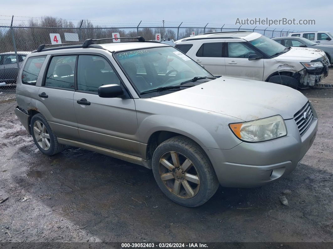 2006 Subaru Forester 2.5x Silver vin: JF1SG63636H722649