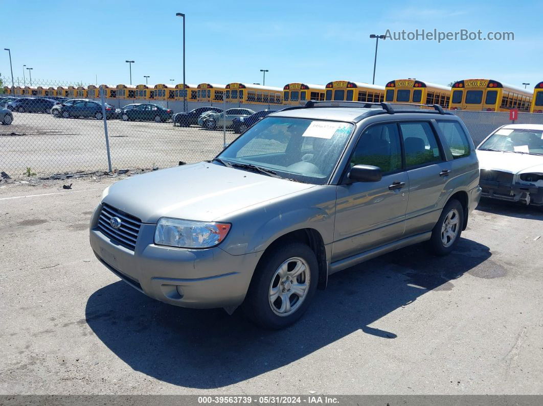 2006 Subaru Forester 2.5x Gray vin: JF1SG63646H735698