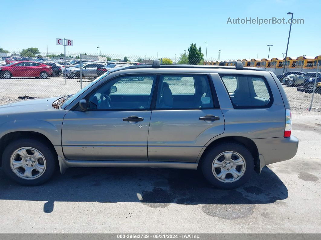 2006 Subaru Forester 2.5x Gray vin: JF1SG63646H735698