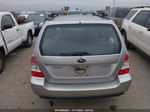 2006 Subaru Forester 2.5x Silver vin: JF1SG63656H713676