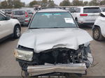 2006 Subaru Forester 2.5x Silver vin: JF1SG63656H713676