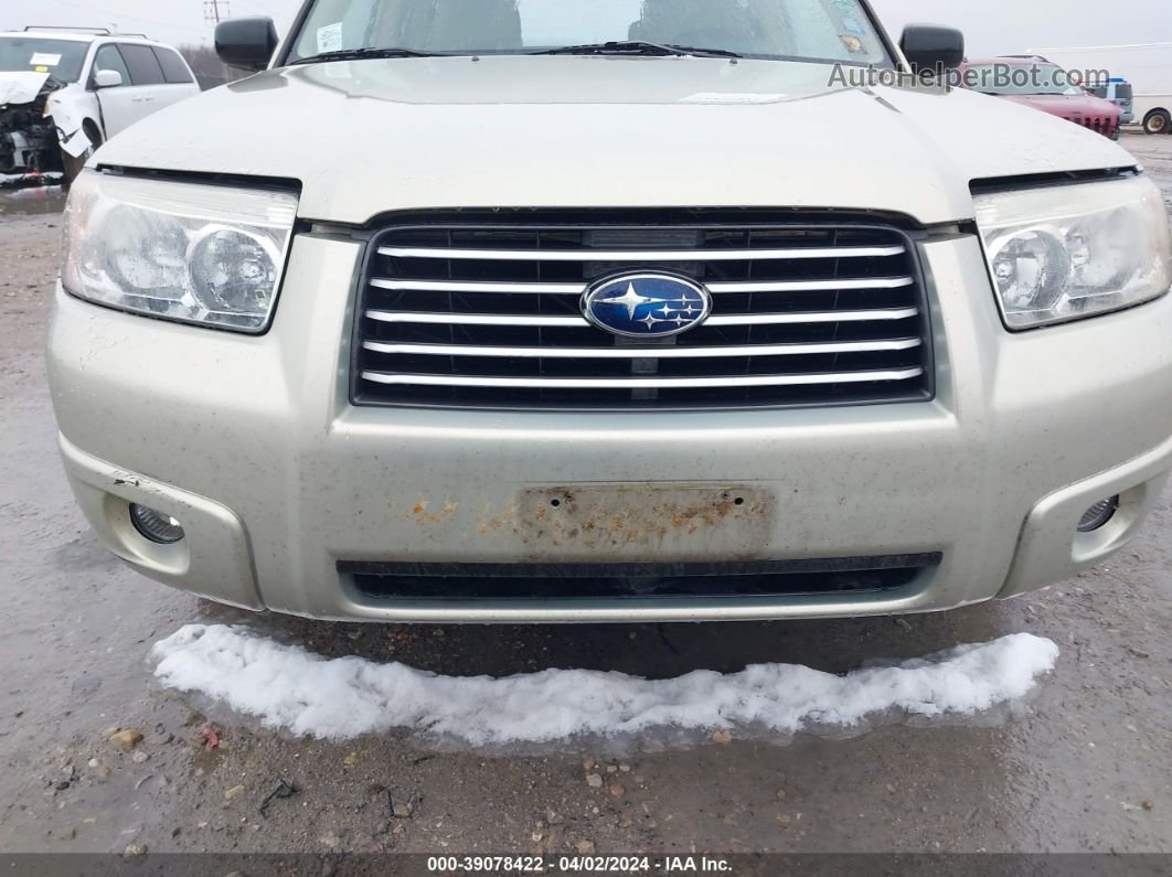 2006 Subaru Forester 2.5x Gold vin: JF1SG63656H724676