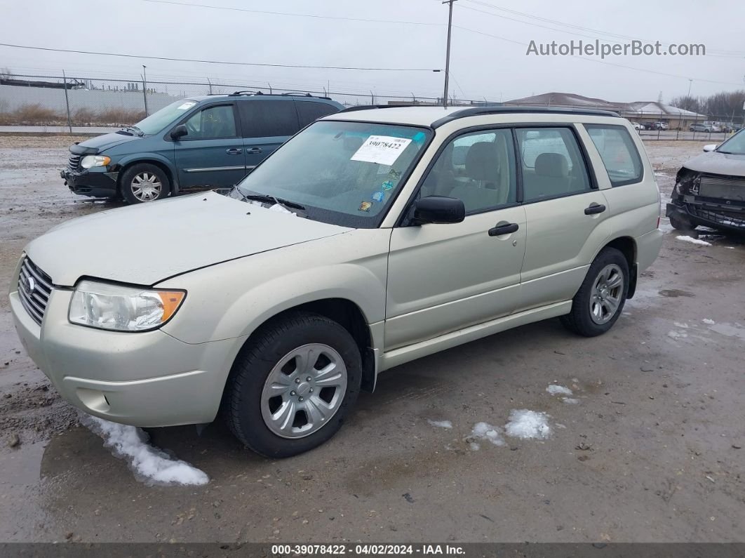 2006 Subaru Forester 2.5x Gold vin: JF1SG63656H724676