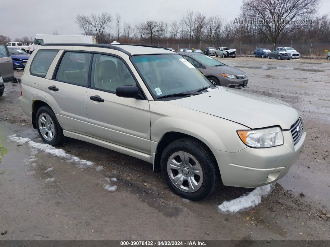 2006 Subaru Forester 2.5x Золотой vin: JF1SG63656H724676