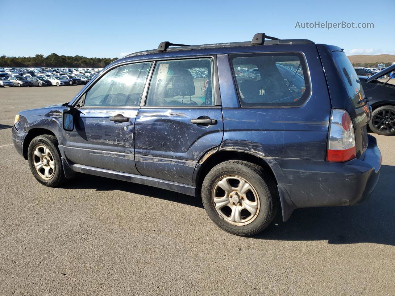 2006 Subaru Forester 2.5x Blue vin: JF1SG63676H704459