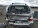 2006 Subaru Forester 2.5x Silver vin: JF1SG63686G733961