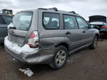 2006 Subaru Forester 2.5x Silver vin: JF1SG63686H703837