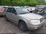 2006 Subaru Forester 2.5x Silver vin: JF1SG63686H719410