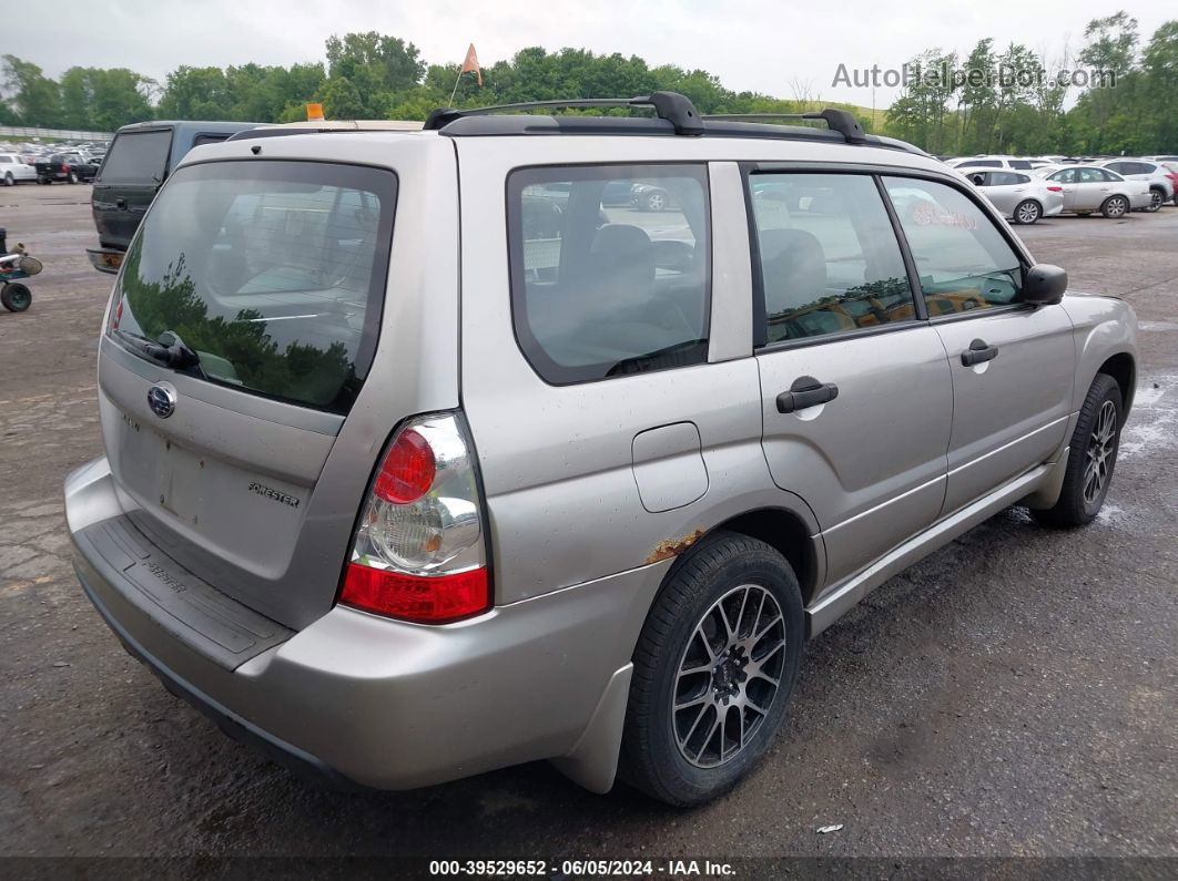 2006 Subaru Forester 2.5x Серебряный vin: JF1SG63686H719410